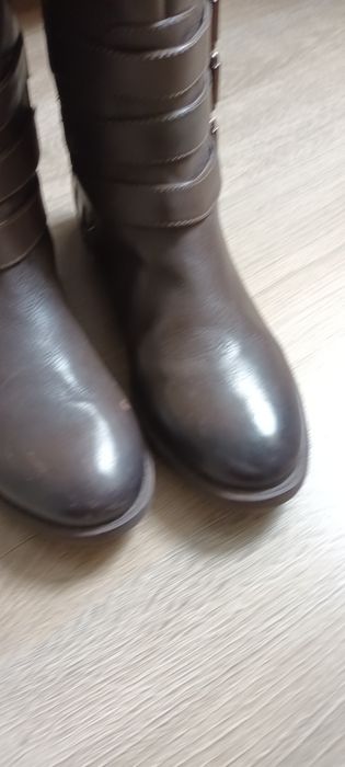 Cizme damă piele box