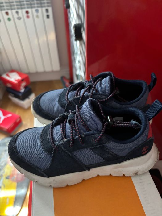 Детски кожени маратонки Timberland, размер 30