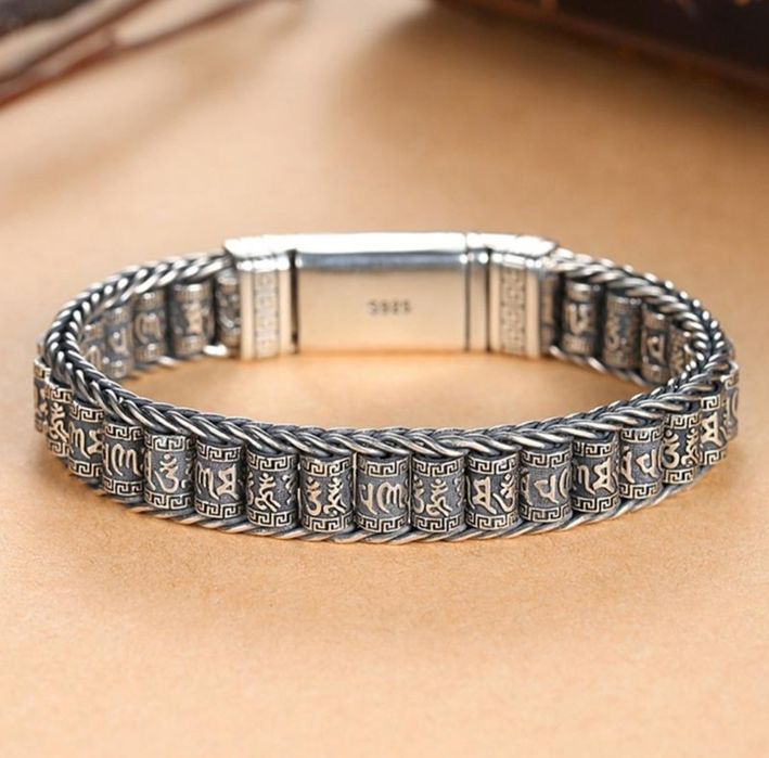 Bratari unisex argintiu