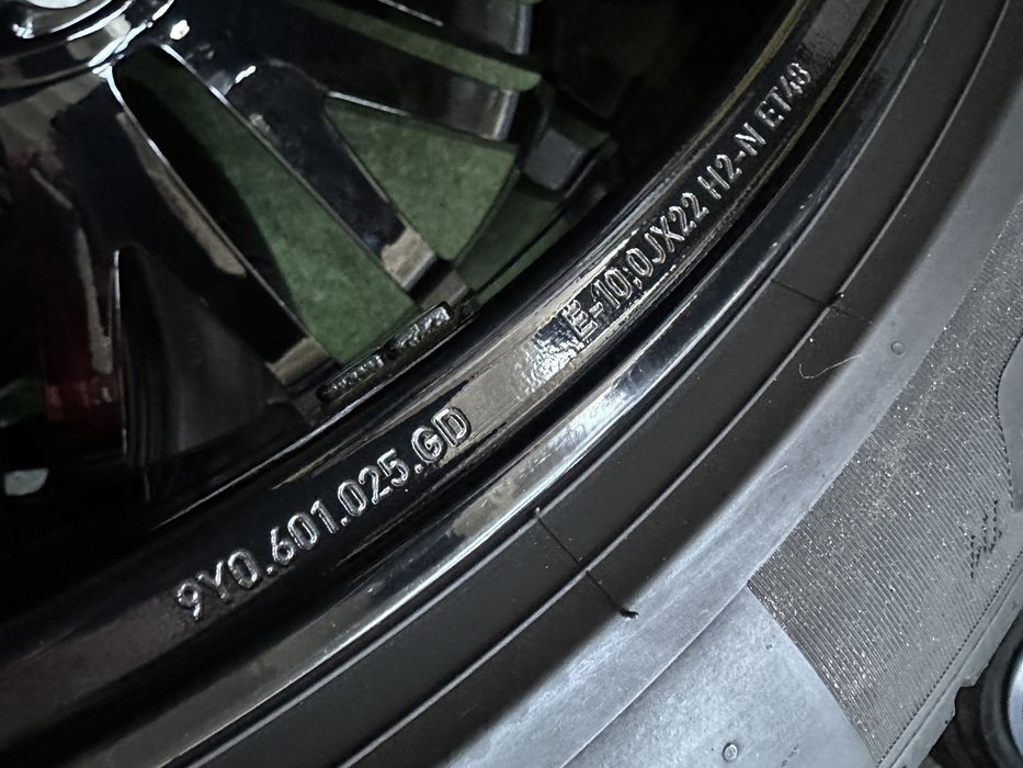 Jante Originale Porsche Cayenne Coupe/Suv 9Y II R 22 TURBO DESIGN