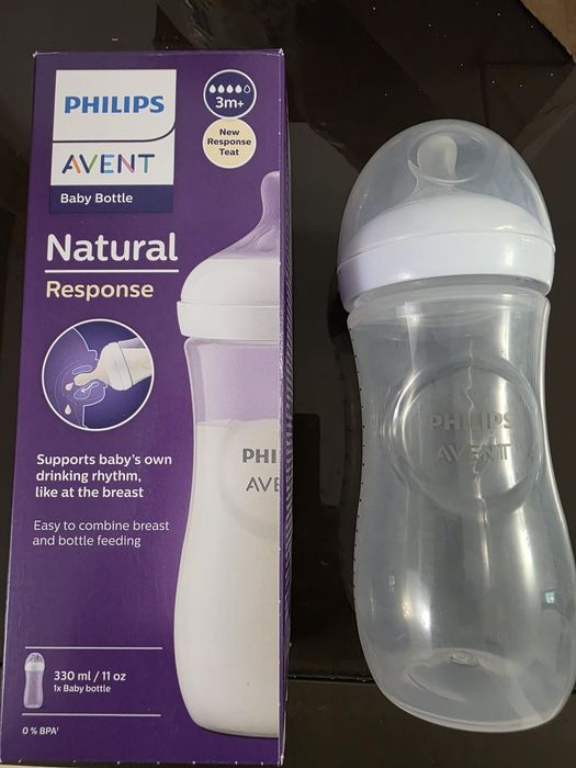 Vand un biberon  nou.Philips Avent natural response 340 ml