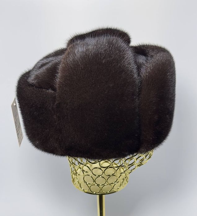 Россиский Ушанка Норка Телпак