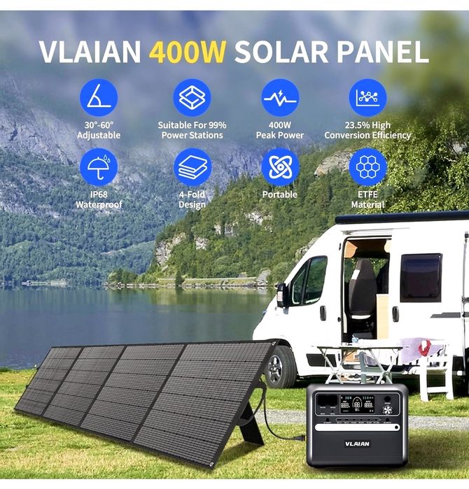 Panou solar portabil 400W VLAIAN