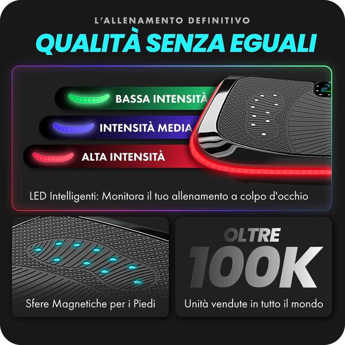Platformă vibratoare Bluefin® 4D pentru slăbire