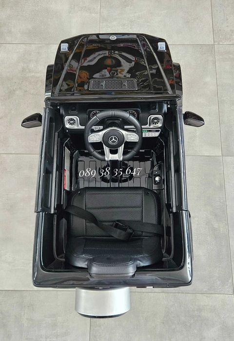 ТОП ЦЕНА!НОВО!Акумулаторен джип Mercedes G63 AMG с 12V,МЕКИ ГУМИ,USB