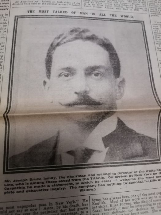 Colectie 3 ziare Daily Mirror aprilie 1912 cu scufundarea Titanicului