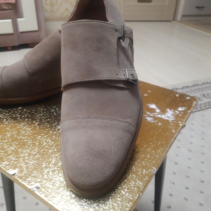 Обувь мужская замшевая