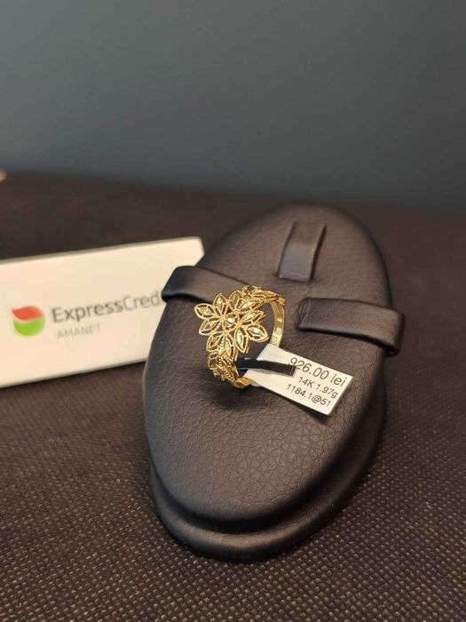 (AG51) Inel aur 14k 1.97 b1184 - Garantie 2 ani!