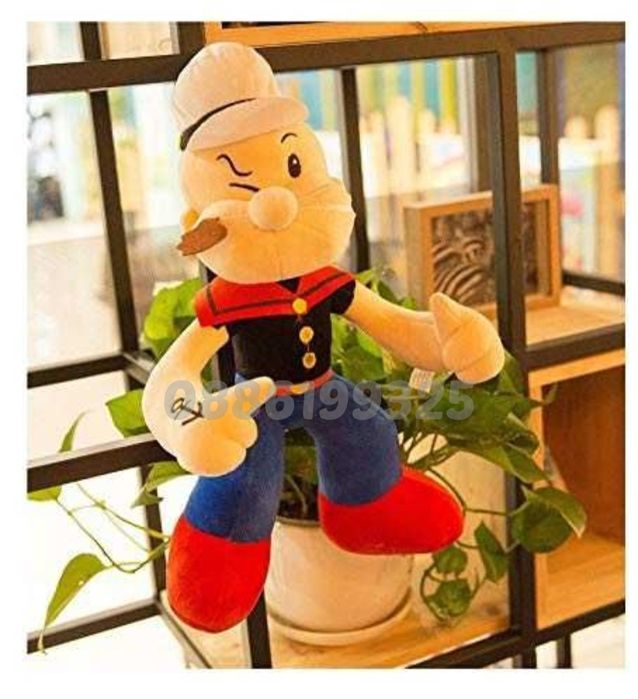 Плюшена играчка Попай Моряка Popeye, 70см