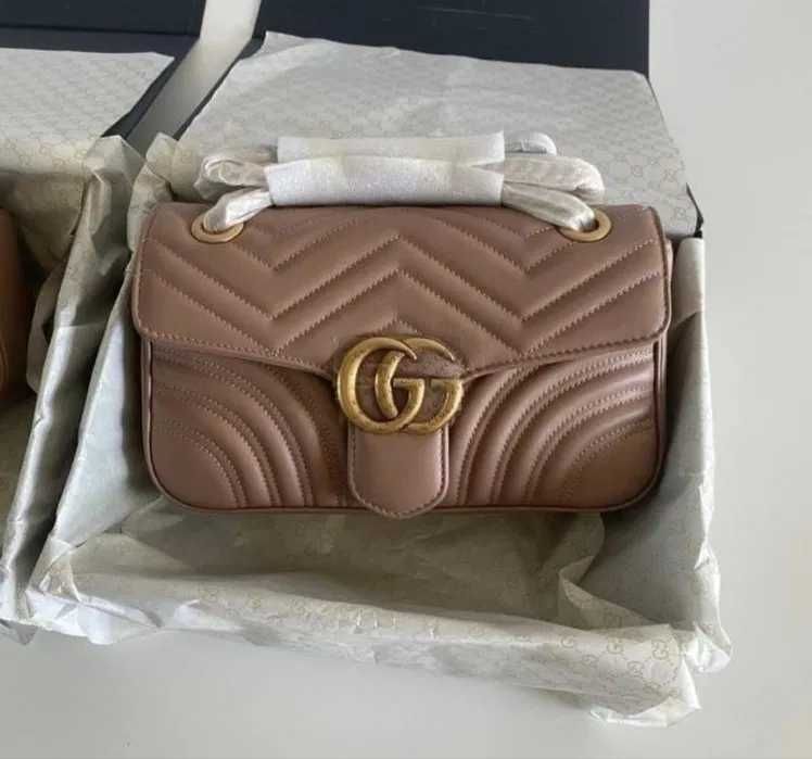 Чанта Gucci GG Marmont Small Matelassé