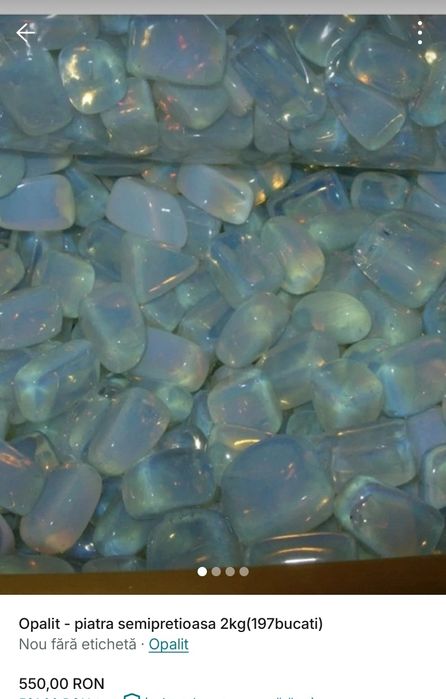Opalit - piatra semipretioasa - 2kg(197buc)
