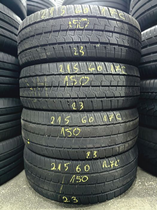 4x 215/60/17C ALLSEASON CONTINENTAL 2023 Stare excelentă