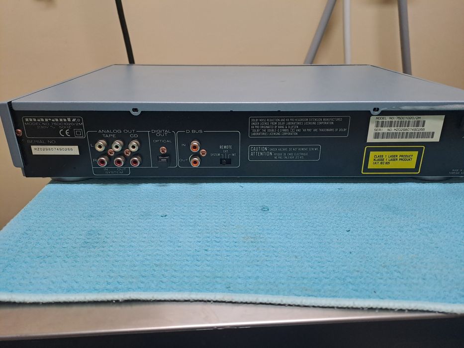 Cd player -cass deck Marantz defect 75DC 1020 2m