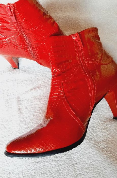 Botine damă din piele Arcomixt fabricate în România, nr.41