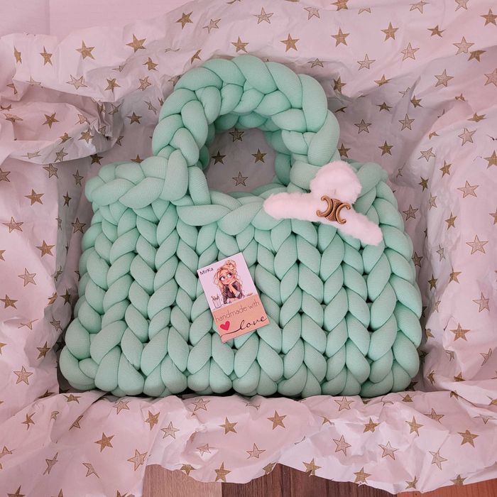 Ръчна изработка, уникални маршмелоу чанти