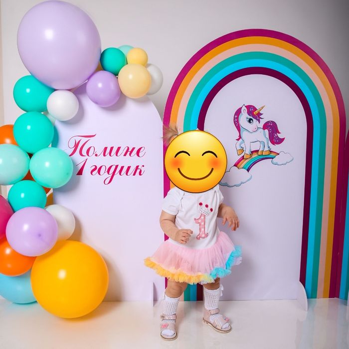 Платье боди на 1 год