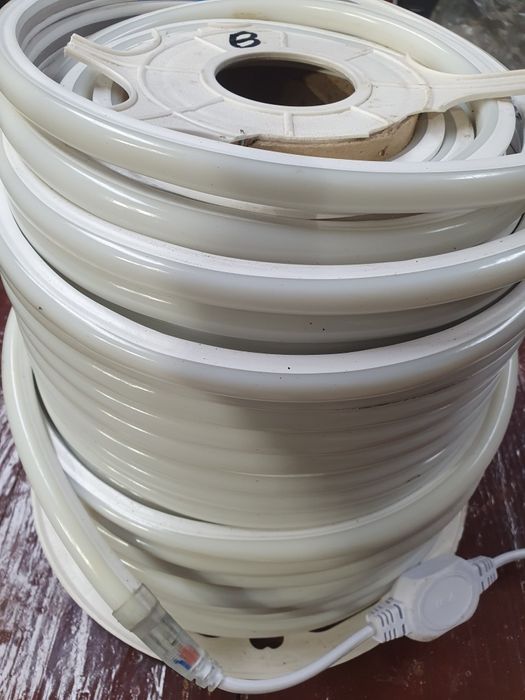 Neon led flex furtun luminos albastru