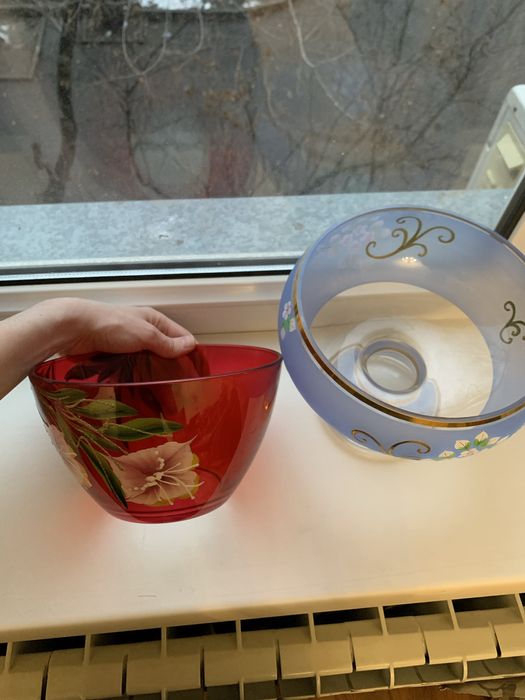 2 посуды фруктовница