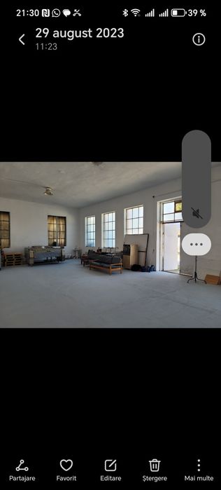 Spațiu comercial central și hala