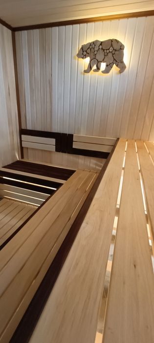 Монтаж саун бань