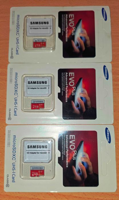 Samsung EVO Plus 2TB MicroSDXC Micro SD Class 10 UHS-I U3 HD 4K Memory Card с безплатна доставка до Speedy автомат