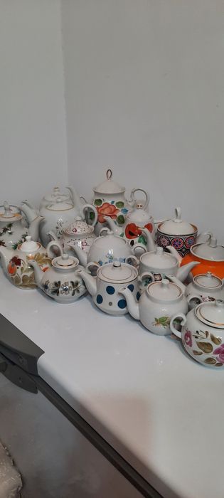 Чайники.фарфоровые.