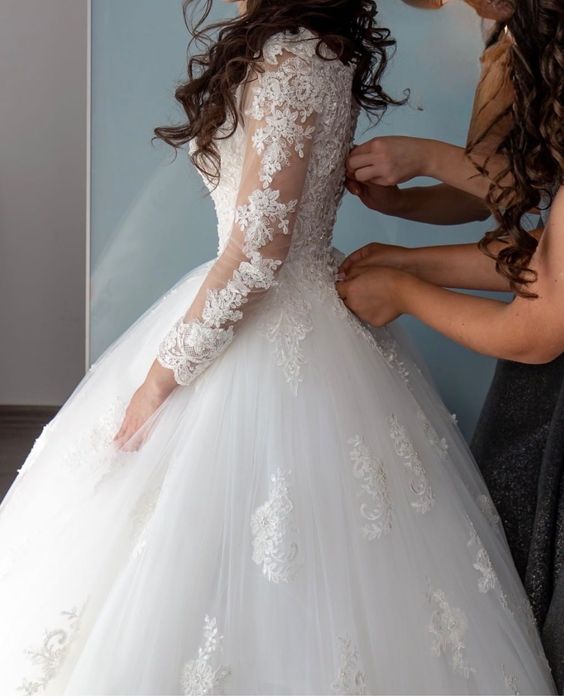 Rochie de mireasă mărime 34-36 Andre & Nicolas Collection