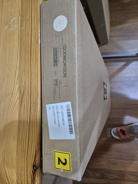 Двойна мивка с чекмеджета