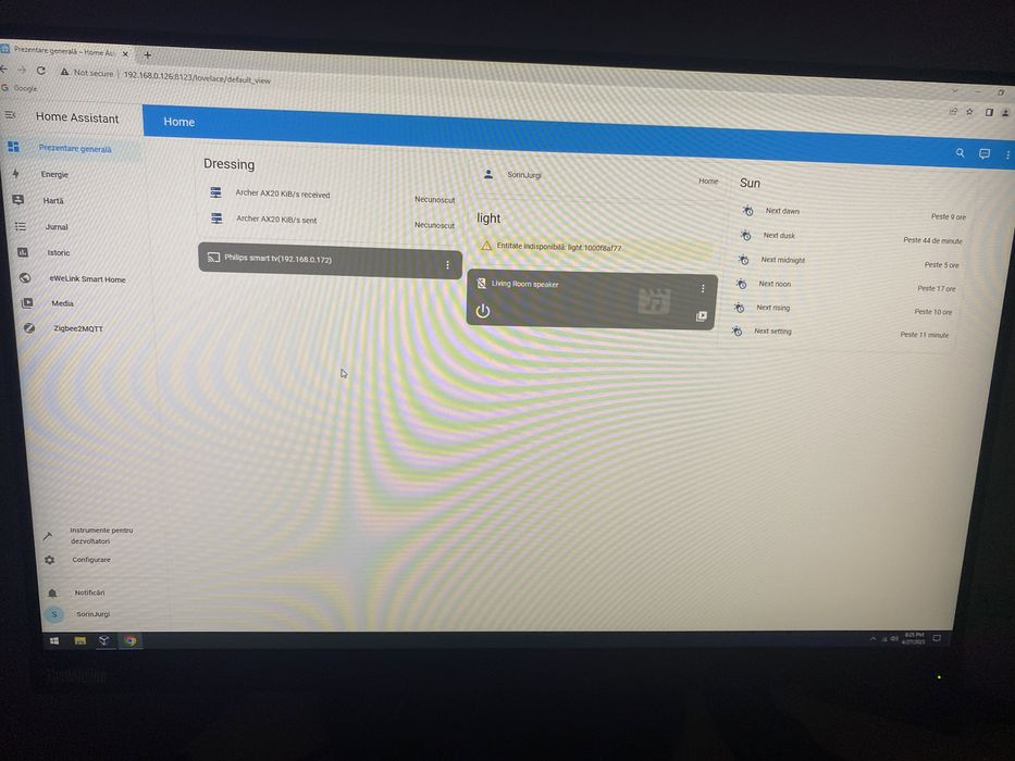 Home Assistant server Dell