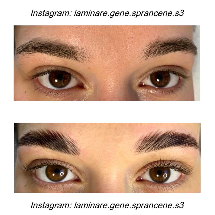 Laminare gene/sprâncene sector 3, 150 lei