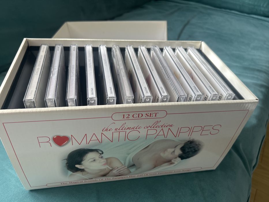 Set 12 CD Romantic Panpipes colectie