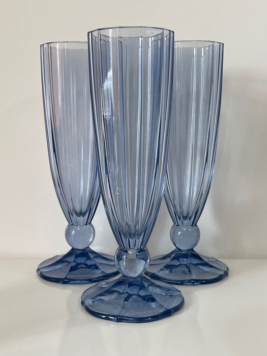 Комплект от 5 сини чаши «Villeroy&boch» колекцията  «Моята градина»