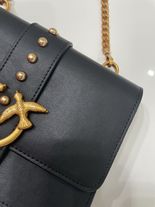 Geanta pinko love one gold