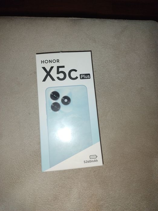 Смартфон GSM HONOR X5c PLUS 128/4 MIDNIGHT BLACK 6.74 ", 128 GB, RAM 4