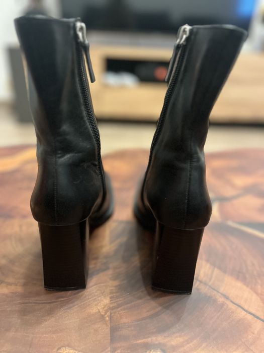 Ghete Zara piele naturala