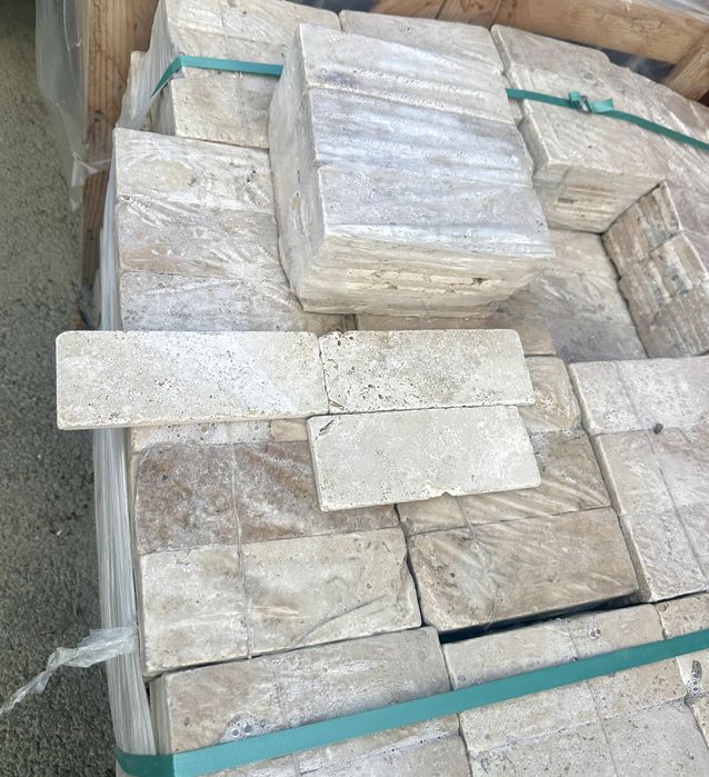 Travertin Antichizat Bizantin 7.5 x 20.5 x 1 cm