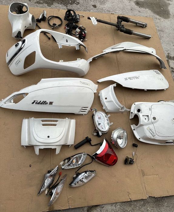 Скутери на ЧАСТИ--( Lambreta 125N,Fiddle lll, Simpsons ST)