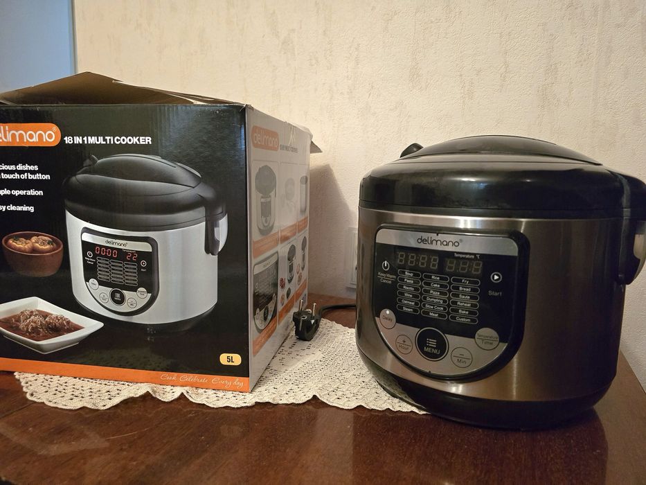 Мултикукър 18в1 delimano