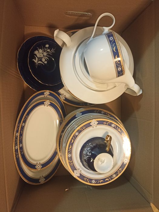 Serviciu Apulum, de porțelan, pentru 6 persoane