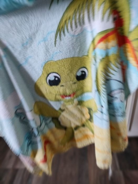 Poncho plaja copii ideal până la 5 ani