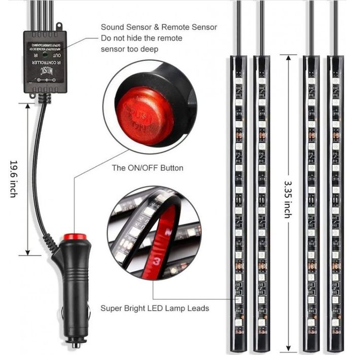 LED интериорно осветление за автомобил и др.