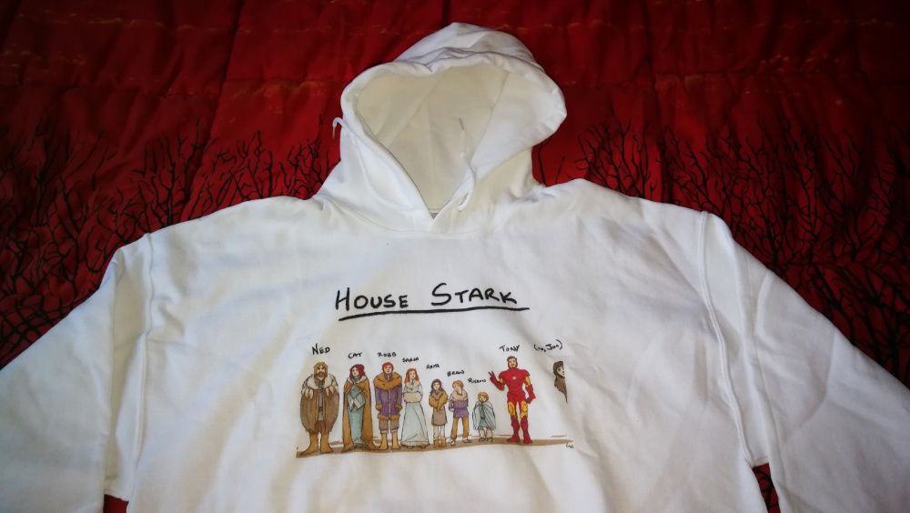 Hoodie Urzeala tronurilor XL