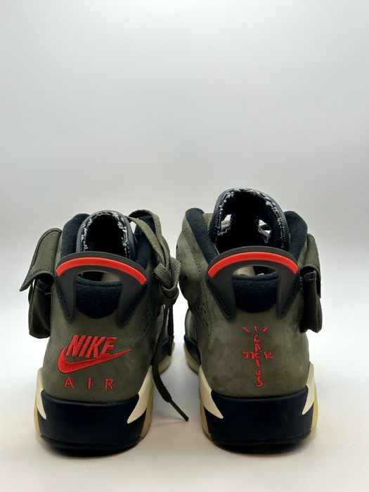 Nike x Off White Jordan Olive Travis Sneakers