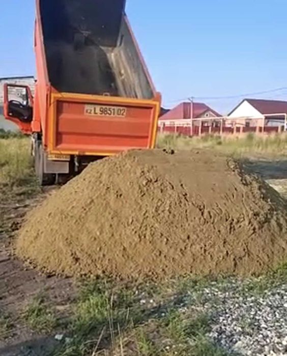 Щебень Отсев Хвосты Речной Песок