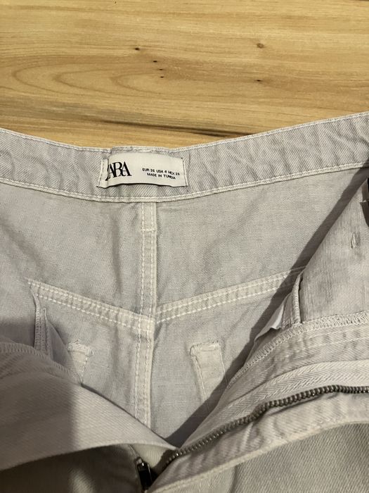 Дънки Зара с висока талия