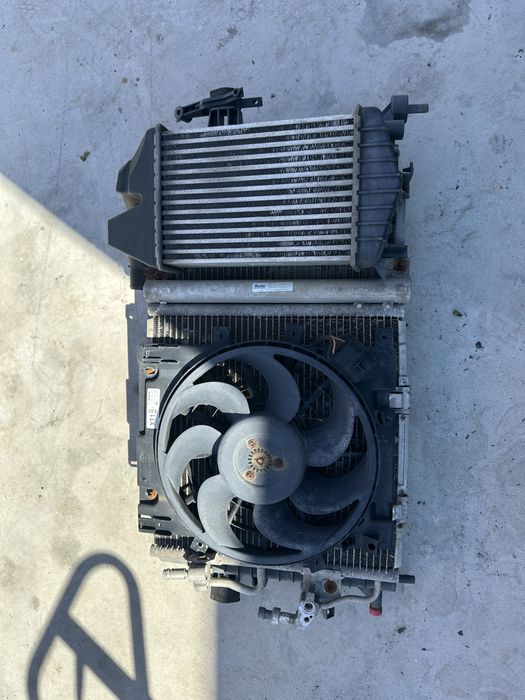 Set radiatoare Opel Astra H motor 1.7 2.0 cdti apa / intercooler / aer conditionat / electroventilator