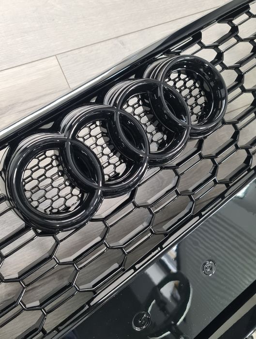 Grila-Fagure-RS5-Negru-Lucios-Black-Audi-A5-2017-B9-2018-Quattro-2019