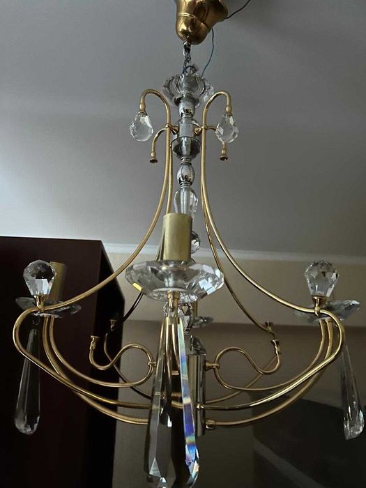 Люстра хрустальная