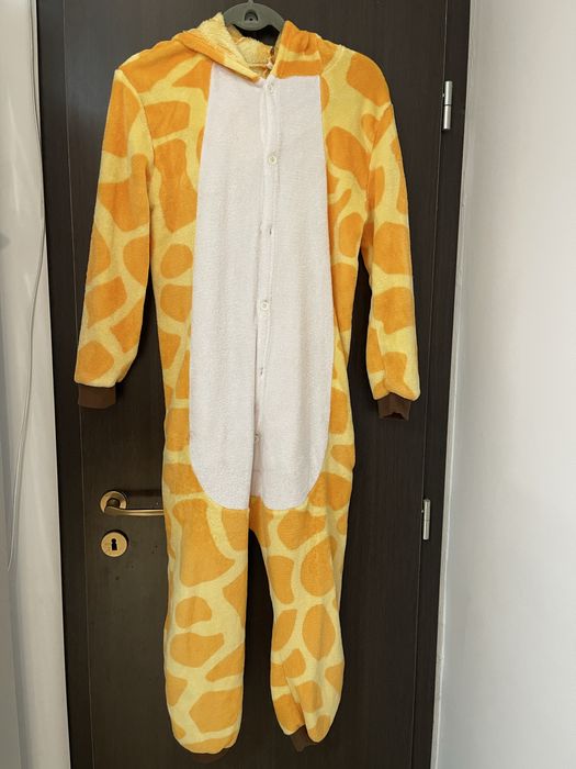 Kigurumi pijama Girafa, marimea 134