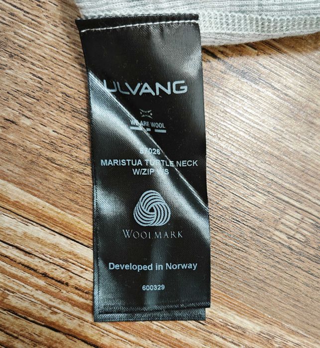 ULVANG 100% Мериносова вълна дамска термо фланелка размер 2XL / XXL